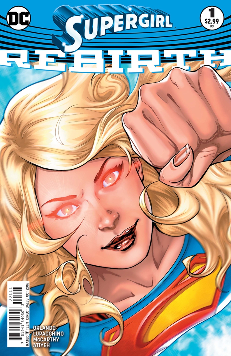 Supergirl Rebirth #1 Cover